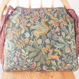 Pair of Embroidered Dinning Seat Cushions