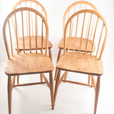 Set of Four Ercol 2056 Windsor Chairs