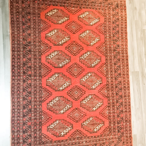 Antique Afghan rug