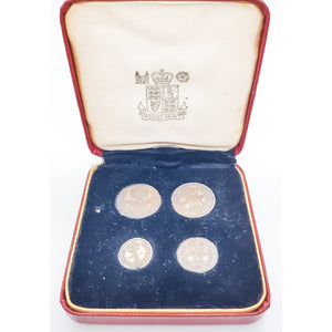 1960 Four Coin Maundy Money Proof Set