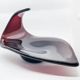 Purple Whitefriars Glass Dish