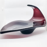 Purple Whitefriars Glass Dish