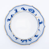 Meissen Onion Floral Pattern Cup and Saucer