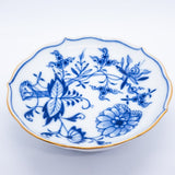 Meissen Onion Floral Pattern Cup and Saucer