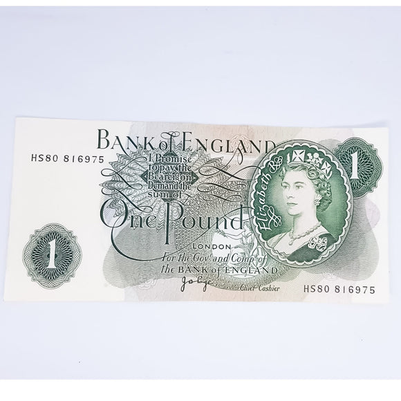 1960s One Pound Banknote
