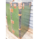 Antique Travel/ Steamer Trunk Wardrobe.