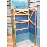 Antique Travel/ Steamer Trunk Wardrobe.
