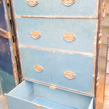 Antique Travel/ Steamer Trunk Wardrobe.