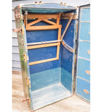 Antique Travel/ Steamer Trunk Wardrobe.