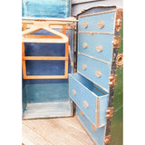 Antique Travel/ Steamer Trunk Wardrobe.