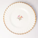 Minton England Plate with Tulips to the Centre