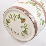 Italian Majolica Wine Barrel Vin Vecio