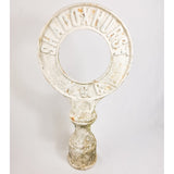 Antique Shadoxhurst K.C.C. Village Cast Iron Road Sign