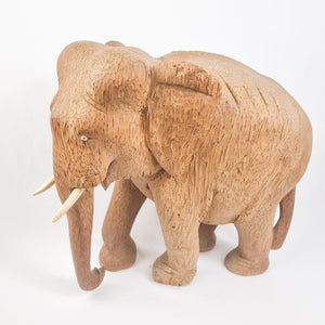 Carved African Vintage Elephant.