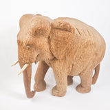 Carved African Vintage Elephant.