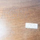 Carved Nigerian African Vintage Table
