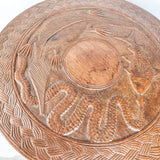 Carved Nigerian African Vintage Table
