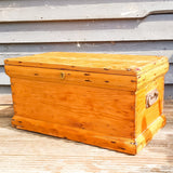 19th Century Carpenters Trunk with Shipwreck finish.