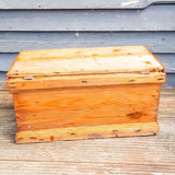 19th Century Carpenters Trunk with Shipwreck finish.