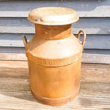 Brass Plated Milk Churn Bristol Dairies