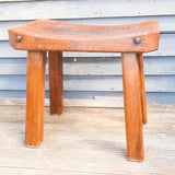 18th/19th Century Elm and Oak Butchers Block