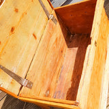 19th Century Carpenters Trunk with Shipwreck finish.