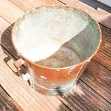 Arts and Crafts Art Nouveau Hammered Copper Coal Bucket