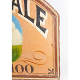 Antique 20th Century House for Sale Painted Sign