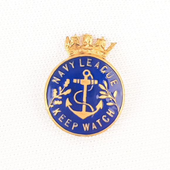 WW2 Navy League Keep Watch Badge