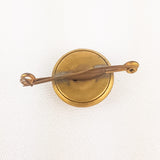 Canadian Sweetheart Button Brooch WW1