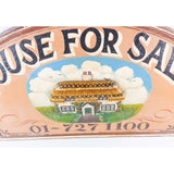 Antique 20th Century House for Sale Painted Sign