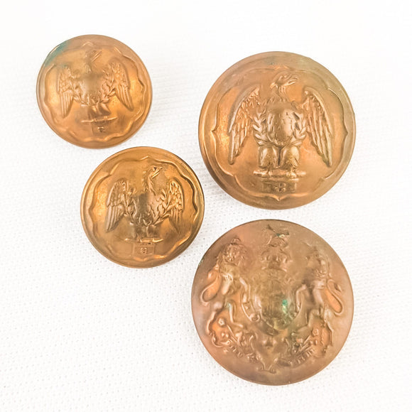 WW1 Royal Irish Fusiliers 8th Regiment Buttons