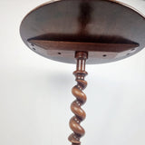 Mahogany Barley Twist Wine Table