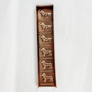 Antique Copper Lion Chocolate mould