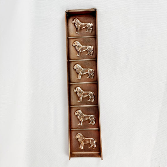 Antique Copper Lion Chocolate mould