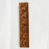 Antique Copper Lion Chocolate mould