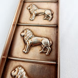 Antique Copper Lion Chocolate mould