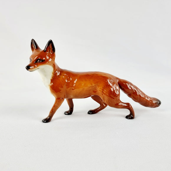 Beswick Fox with Black Tipped Tail