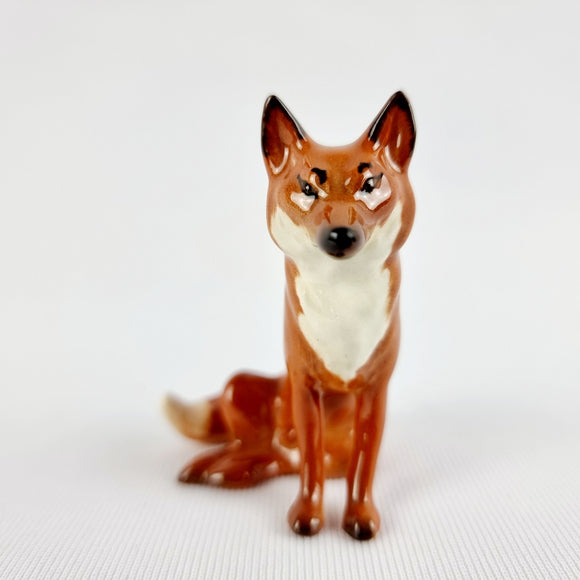 Small Seated Beswick Fox