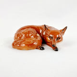 Beswick Fox Lying Down.
