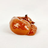 Beswick Fox Lying Down.