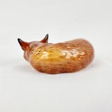 Beswick Fox Lying Down