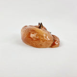 Beswick Fox Lying Down