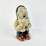Vintage Pottery Garden Gnome or Dwarf