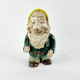 Vintage Pottery Garden Dwarf Carrying a Pick Axe