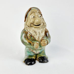 Vintage Pottery Glazed Dwarf Turquoise