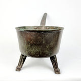 Antique Georgian Bronze Skillet on Three Legs