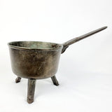 Antique Georgian Bronze Skillet on Three Legs