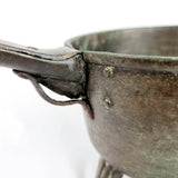Antique Georgian Bronze Skillet on Three Legs