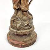 19th Century Spelter Miner Statue